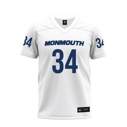 Monmouth - NCAA Football : Isaiah Bishop - Premium Football Jersey
