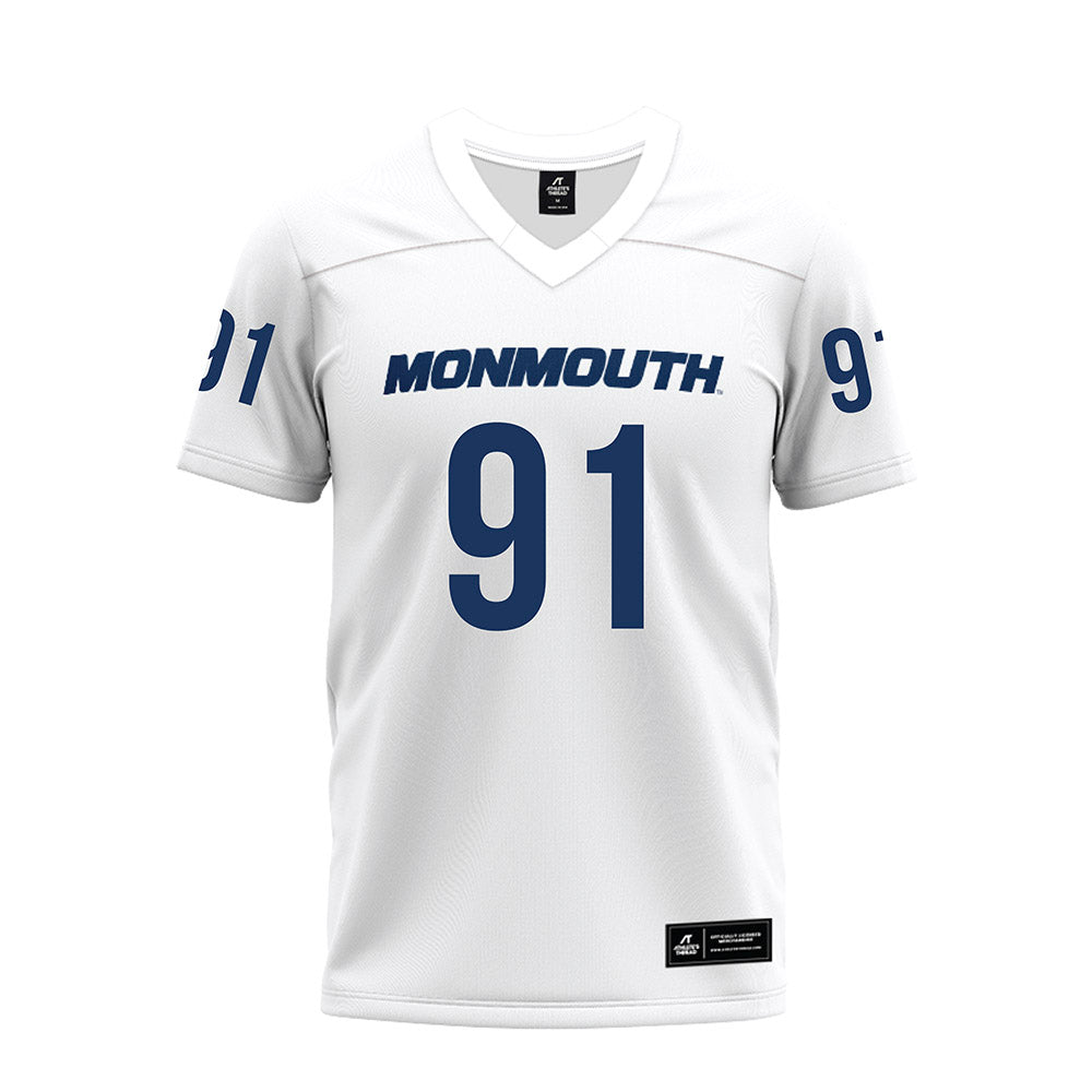 Monmouth - NCAA Football : Thomas Cader - Premium Football Jersey-0