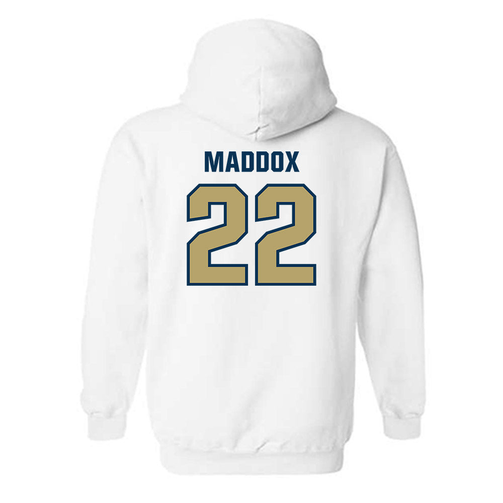 Georgia Tech - NCAA Football : Trelain Maddox - Classic Shersey Hooded Sweatshirt-1