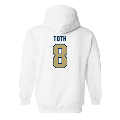 Georgia Tech - NCAA Women's Volleyball : Sara Toth - Classic Shersey Hooded Sweatshirt-1