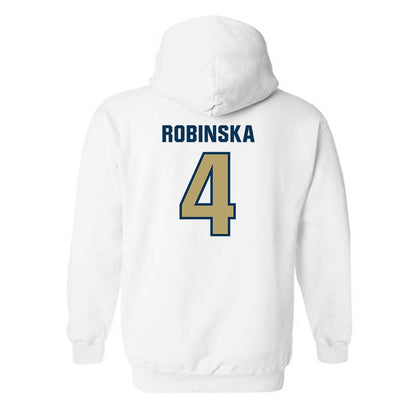 Georgia Tech - NCAA Women's Volleyball : Gabriela Robinska - Classic Shersey Hooded Sweatshirt-1