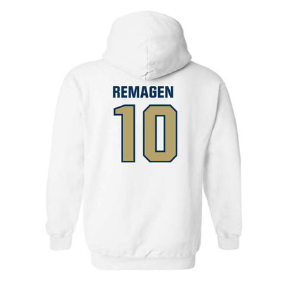 Georgia Tech - NCAA Men's Basketball : Davi Remagen - Classic Shersey Hooded Sweatshirt-1