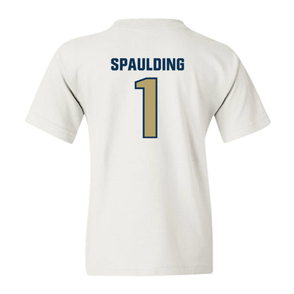 Georgia Tech - NCAA Football : Cayman Spaulding - Classic Shersey Youth T-Shirt-1