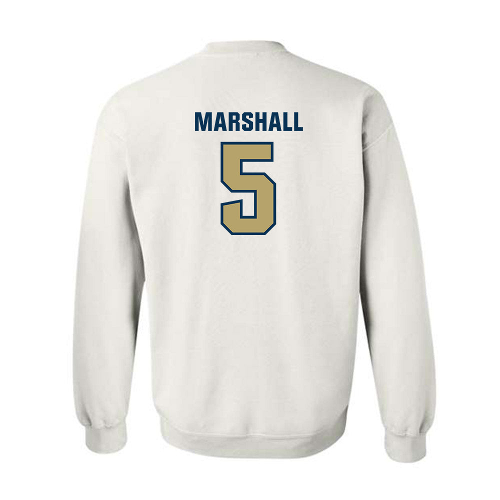 Georgia Tech - NCAA Men's Basketball : Peyton Marshall - Classic Shersey Crewneck Sweatshirt-1