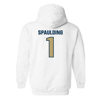 Georgia Tech - NCAA Football : Cayman Spaulding - Classic Shersey Hooded Sweatshirt-1