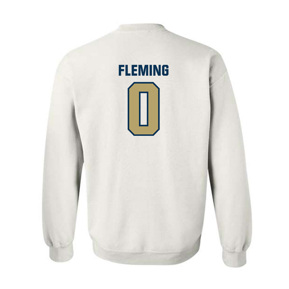 Georgia Tech - NCAA Men's Basketball : Akai Fleming - Classic Shersey Crewneck Sweatshirt-1