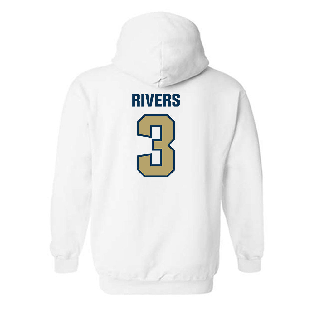 Georgia Tech - NCAA Football : Eric Rivers - Classic Shersey Hooded Sweatshirt-1
