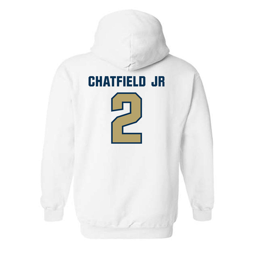 Georgia Tech - NCAA Men's Basketball : Eric Chatfield Jr - Classic Shersey Hooded Sweatshirt-1