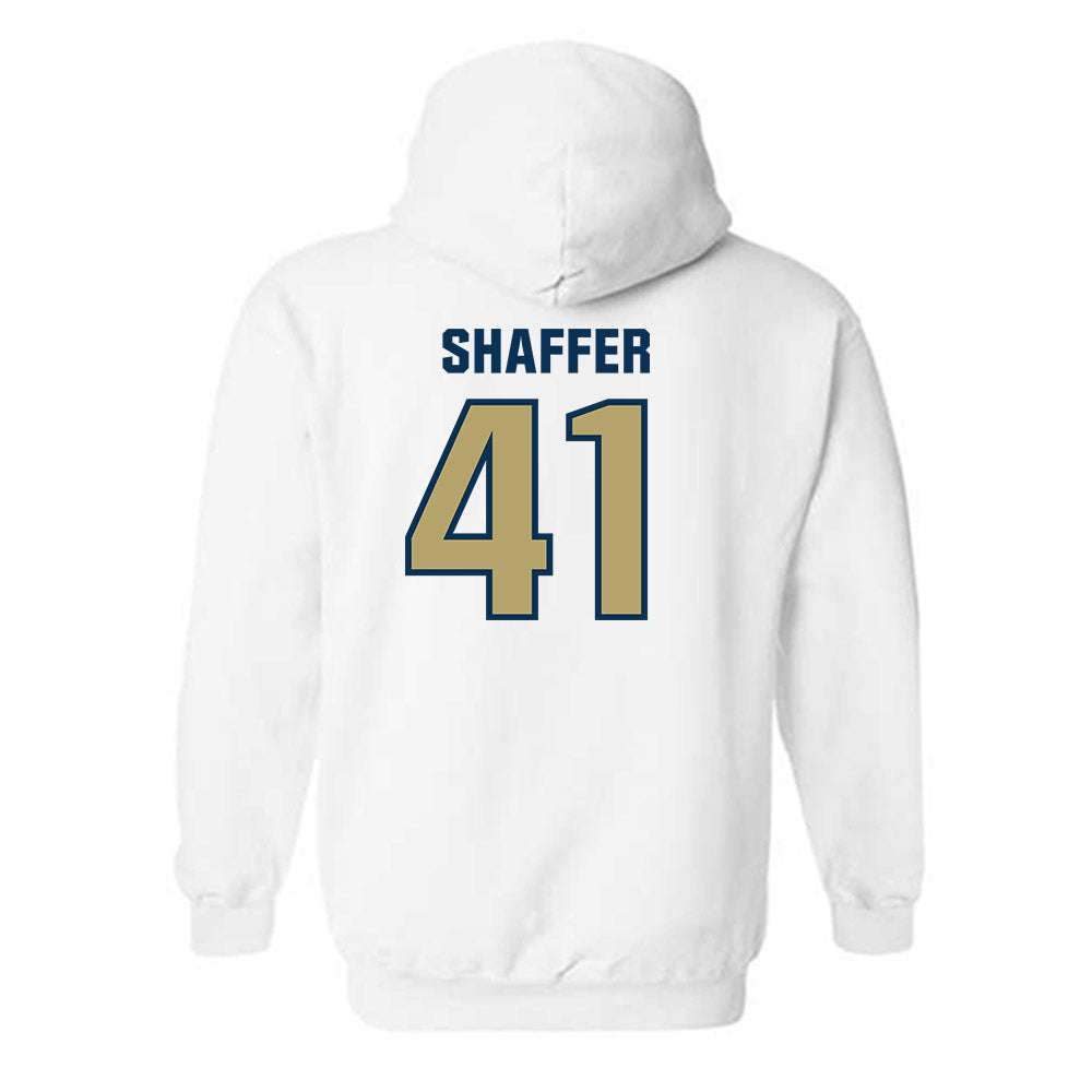 Georgia Tech - NCAA Football : Landon Shaffer - Classic Shersey Hooded Sweatshirt-1