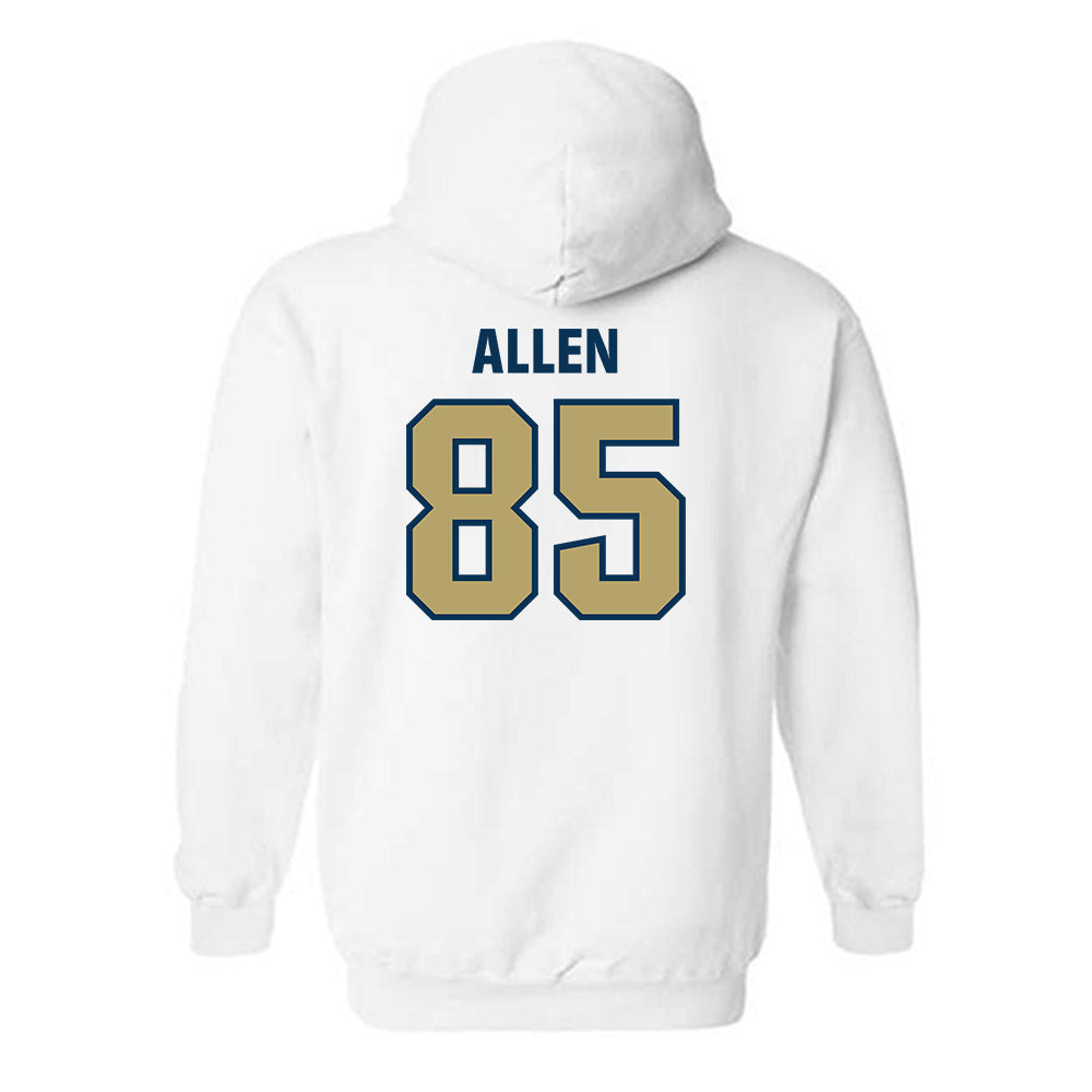 Georgia Tech - NCAA Football : Jordan Allen - Classic Shersey Hooded Sweatshirt-1