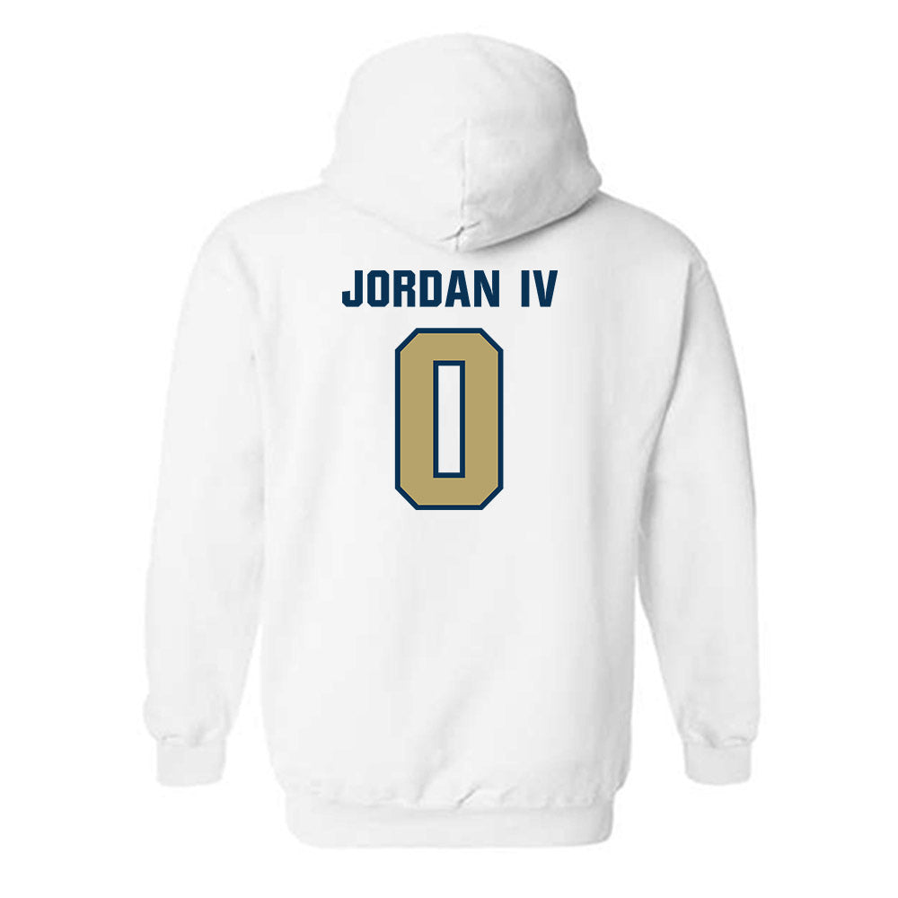 Georgia Tech - NCAA Football : Melvin Jordan IV - Classic Shersey Hooded Sweatshirt-1