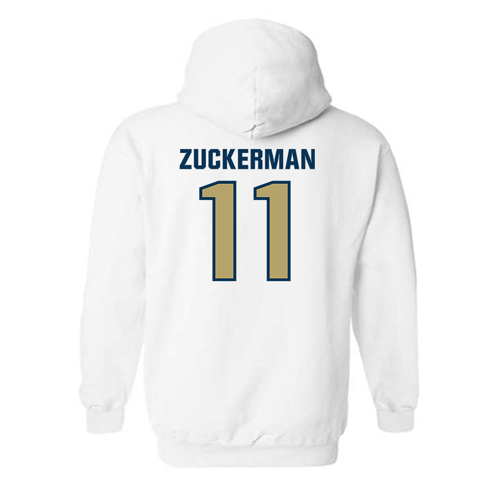 Georgia Tech - NCAA Baseball : Ryan Zuckerman - Classic Shersey Hooded Sweatshirt-1
