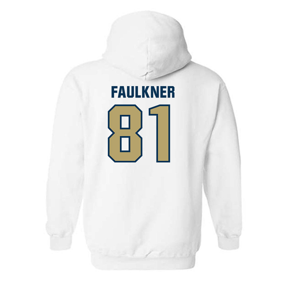 Georgia Tech - NCAA Football : Cal Faulkner - Classic Shersey Hooded Sweatshirt-1