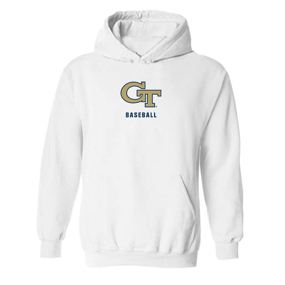 Georgia Tech - NCAA Baseball : Ryan Zuckerman - Classic Shersey Hooded Sweatshirt-0