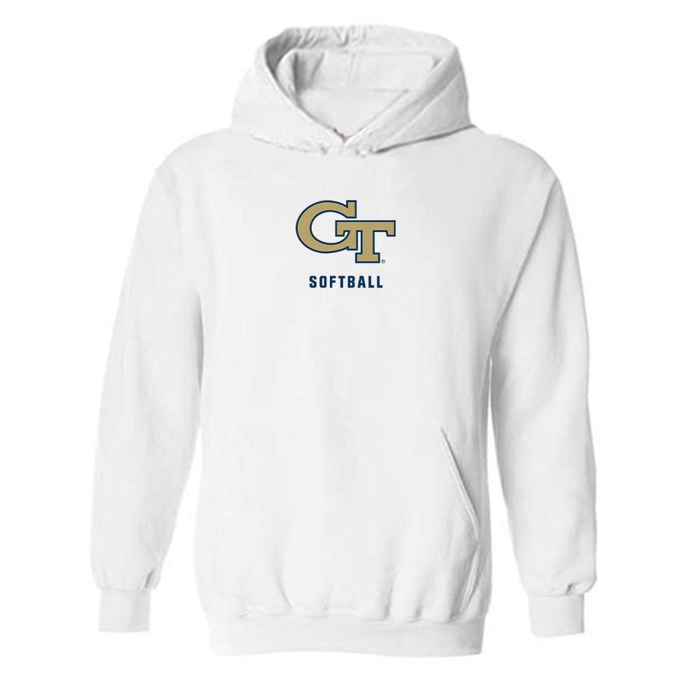 Georgia Tech - NCAA Softball : Charlotte Smith - Classic Shersey Hooded Sweatshirt-0