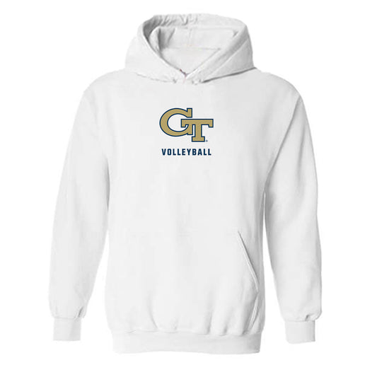 Georgia Tech - NCAA Women's Volleyball : Lameen Mambu - Classic Shersey Hooded Sweatshirt-0
