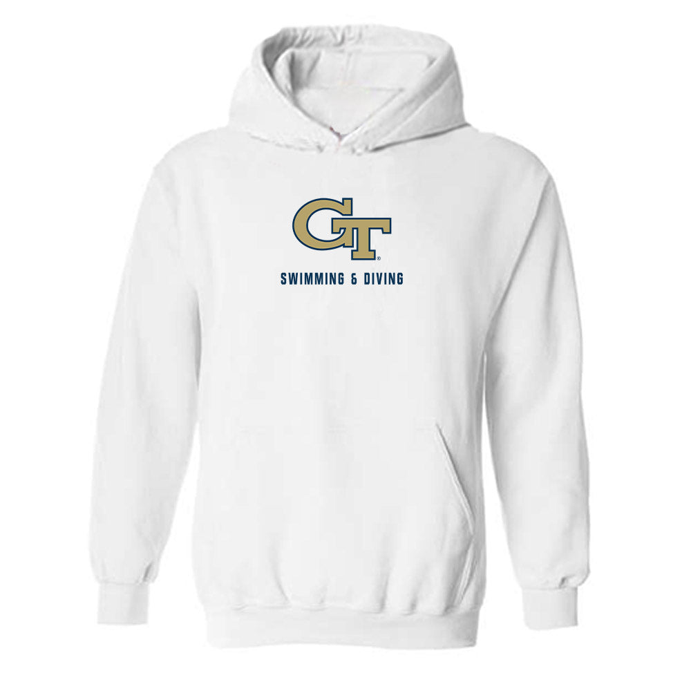 Georgia Tech - NCAA Women's Swimming & Diving : MaryGrace Guzzino - Classic Shersey Hooded Sweatshirt-0