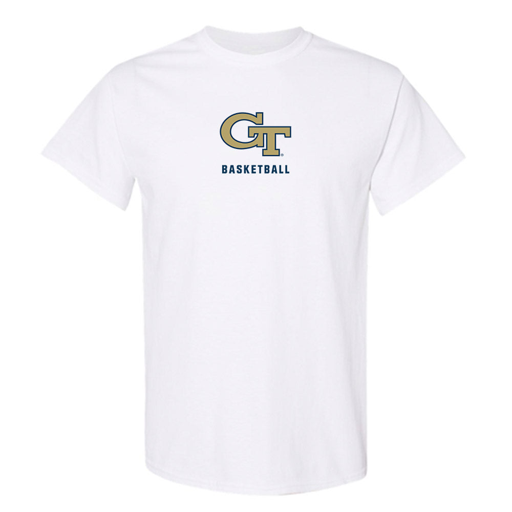 Georgia Tech - NCAA Men's Basketball : Peyton Marshall - Classic Shersey T-Shirt-0