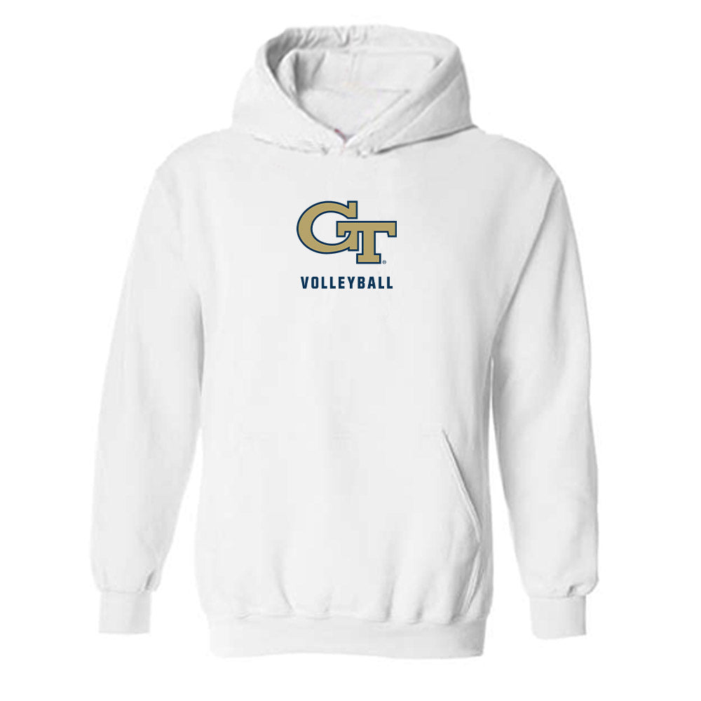 Georgia Tech - NCAA Women's Volleyball : Larissa Mendes - Classic Shersey Hooded Sweatshirt