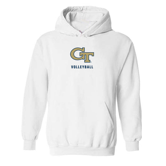 Georgia Tech - NCAA Women's Volleyball : Heloise Soares - Classic Shersey Hooded Sweatshirt