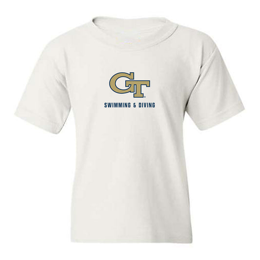 Georgia Tech - NCAA Women's Swimming & Diving : MaryGrace Guzzino - Classic Shersey Youth T-Shirt-0