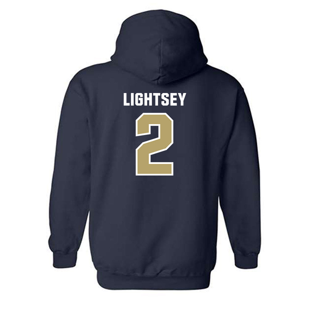 Georgia Tech - NCAA Football : Ej Lightsey - Classic Shersey Hooded Sweatshirt-1
