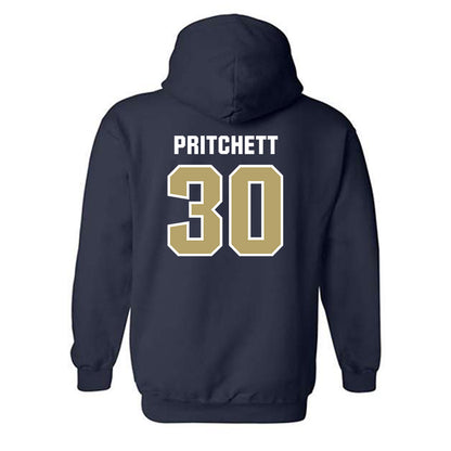 Georgia Tech - NCAA Football : Lawson Pritchett - Classic Shersey Hooded Sweatshirt-1