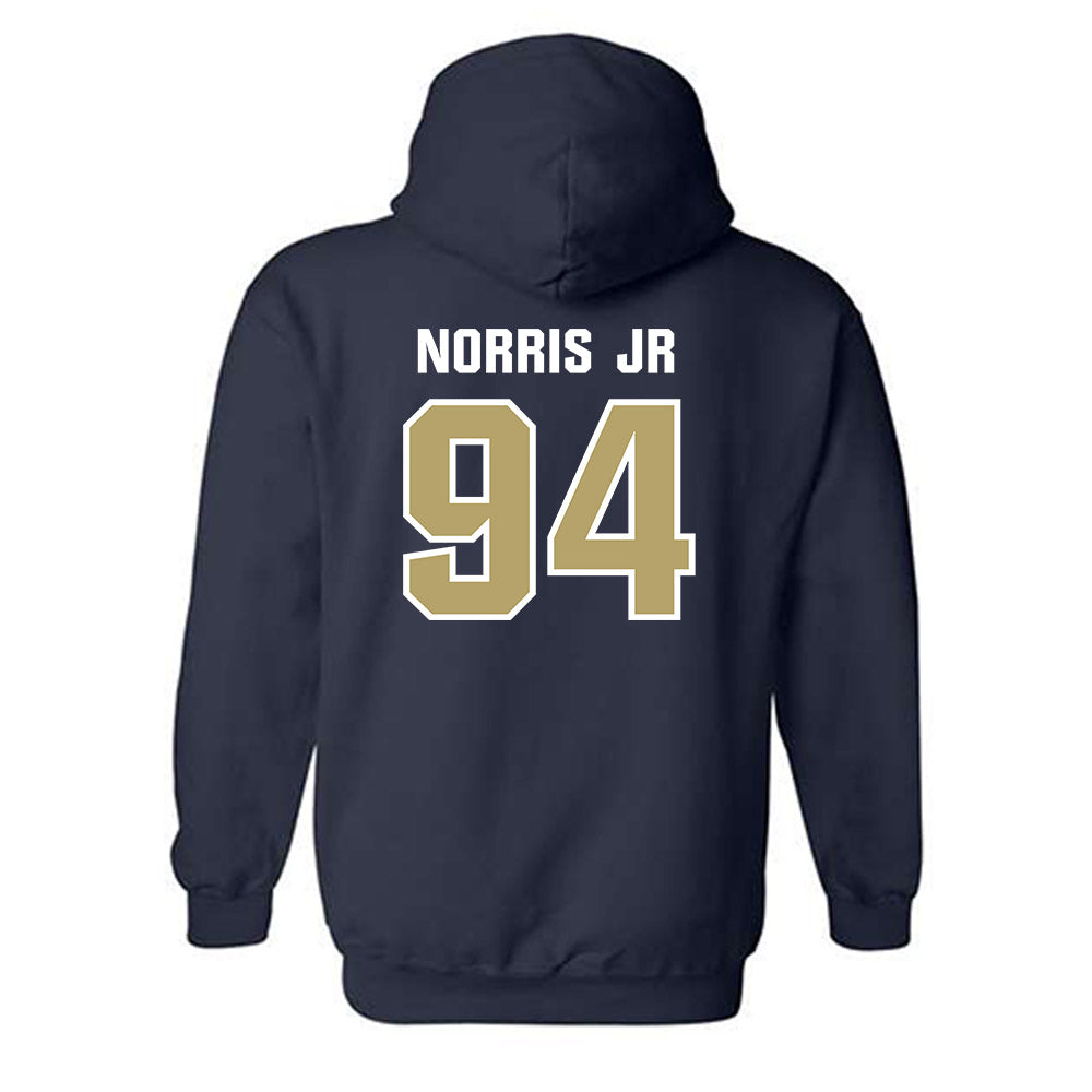 Georgia Tech - NCAA Football : Derry Norris Jr - Classic Shersey Hooded Sweatshirt-1