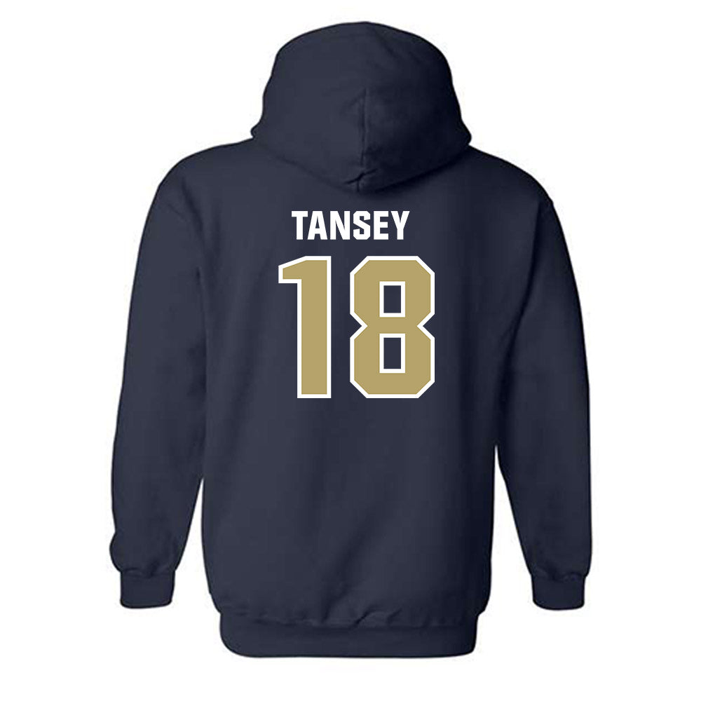 Georgia Tech - NCAA Women's Volleyball : Danielle Tansey - Classic Shersey Hooded Sweatshirt-1