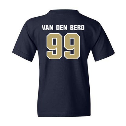 Georgia Tech - NCAA Football : Jordan van den Berg - Classic Shersey Youth T-Shirt-1