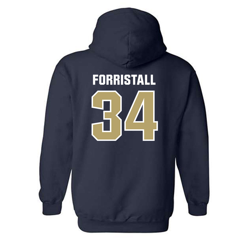 Georgia Tech - NCAA Football : Myles Forristall - Classic Shersey Hooded Sweatshirt-1