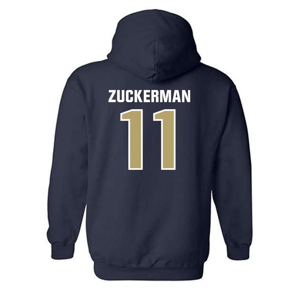 Georgia Tech - NCAA Baseball : Ryan Zuckerman - Classic Shersey Hooded Sweatshirt-1