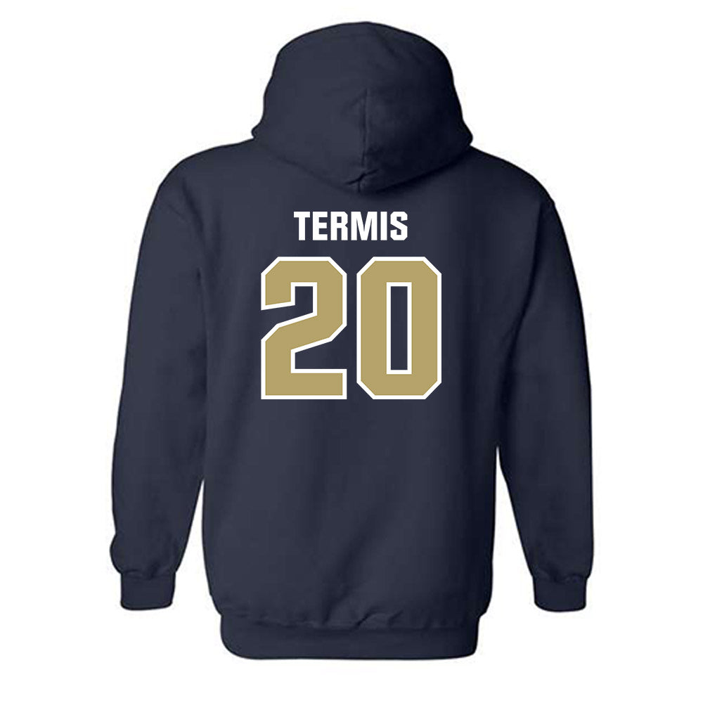 Georgia Tech - NCAA Women's Basketball : Ariadna Termis - Classic Shersey Hooded Sweatshirt-1