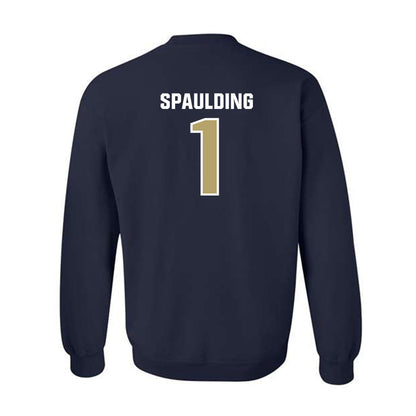 Georgia Tech - NCAA Football : Cayman Spaulding - Classic Shersey Crewneck Sweatshirt-1