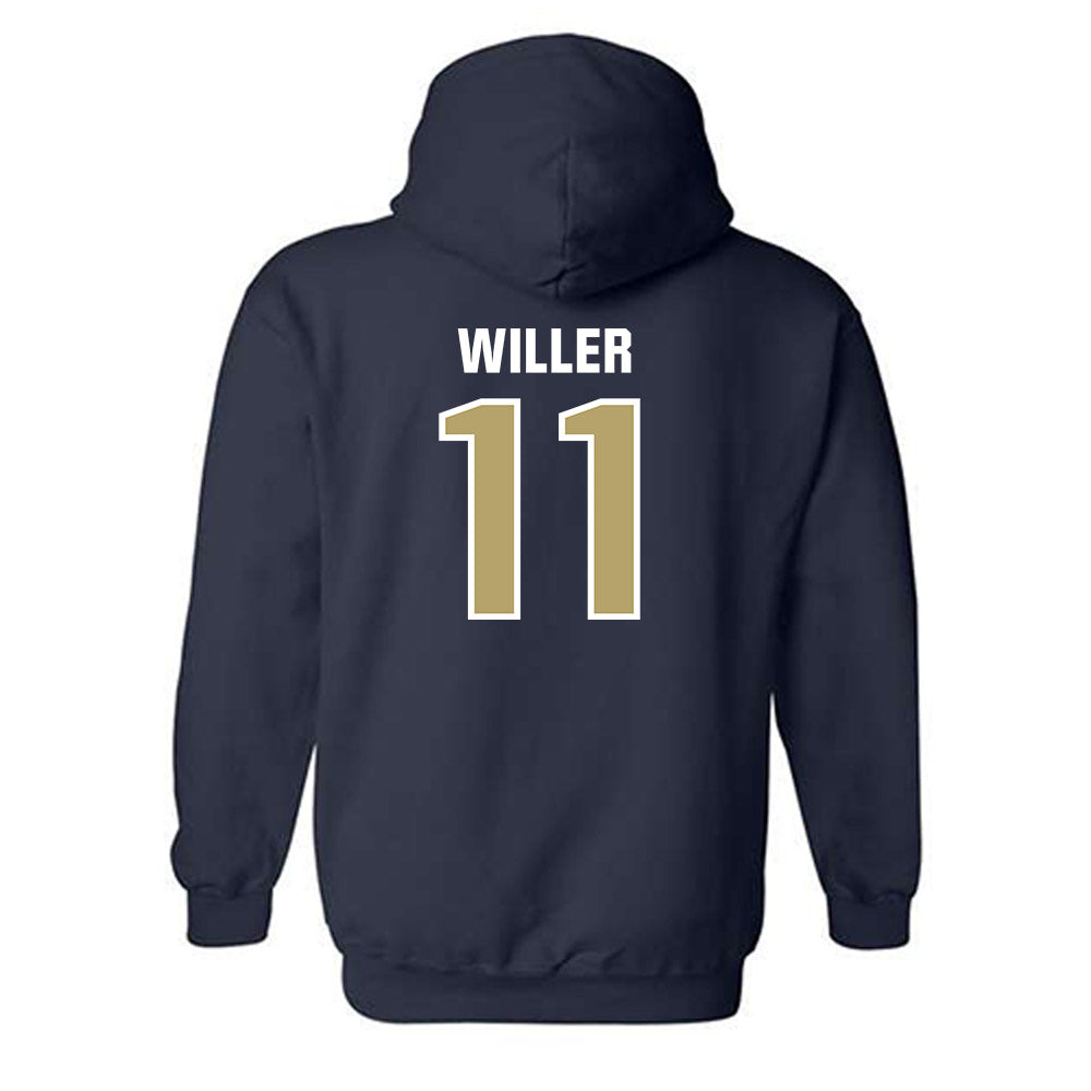 Georgia Tech - NCAA Softball : Alyssa Willer - Classic Shersey Hooded Sweatshirt-1