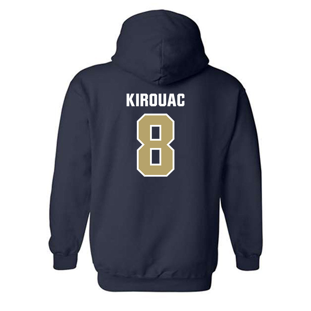 Georgia Tech - NCAA Men's Basketball : Cole Kirouac - Classic Shersey Hooded Sweatshirt-1