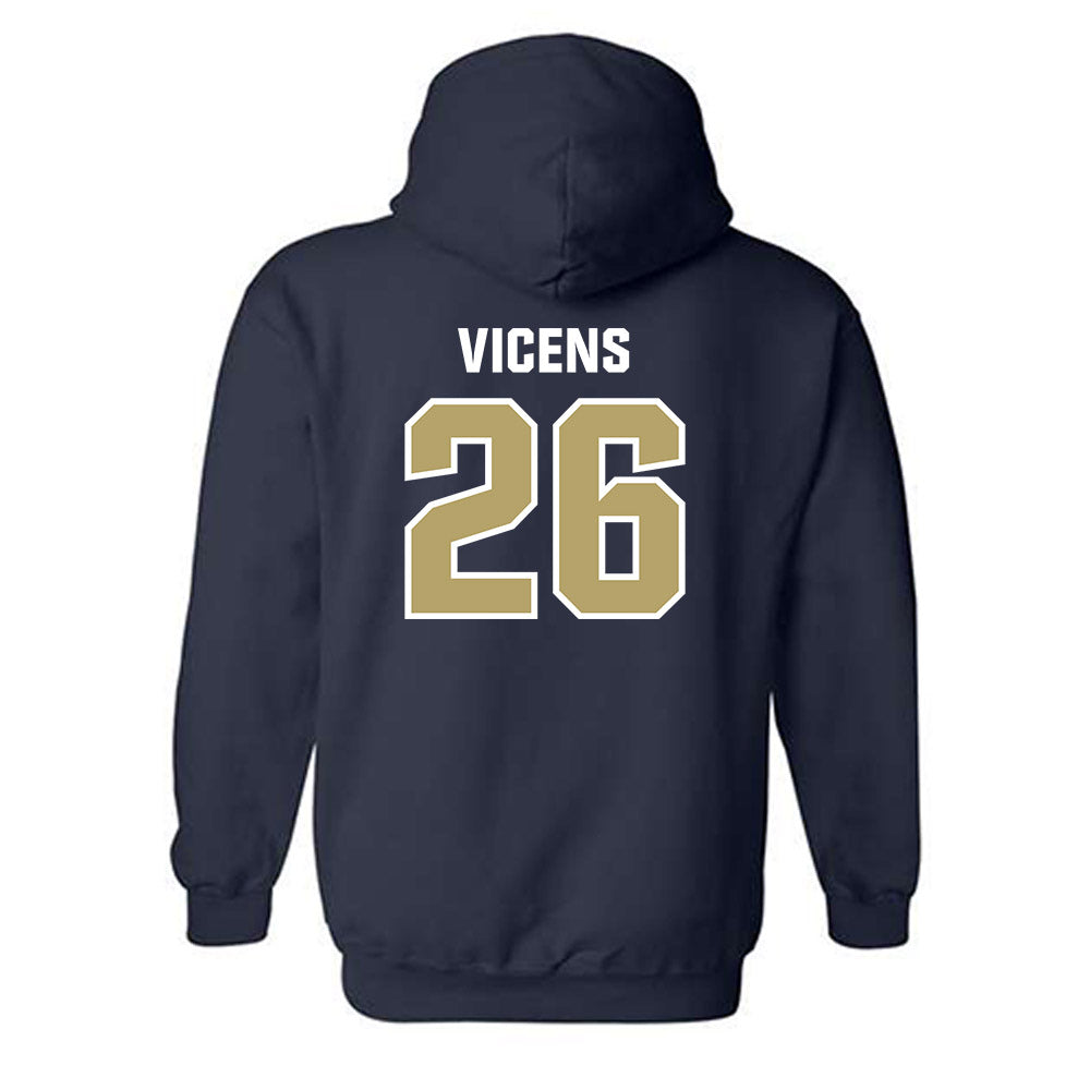 Georgia Tech - NCAA Baseball : Jamie Vicens - Classic Shersey Hooded Sweatshirt-1