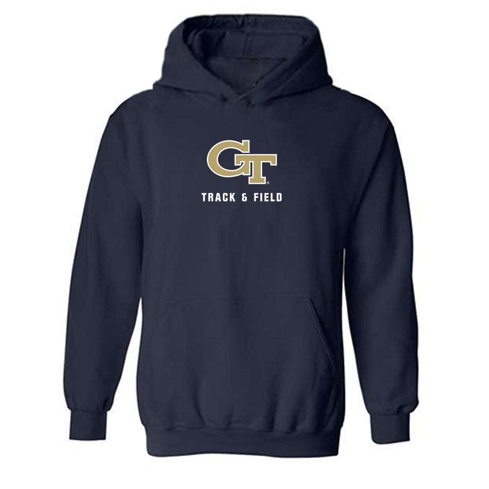 Georgia Tech - NCAA Women's Track & Field : Kennedy Myers - Classic Shersey Hooded Sweatshirt-0
