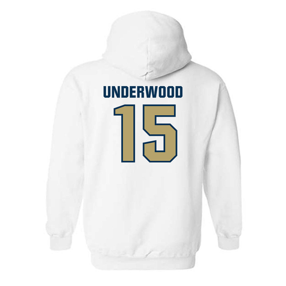 Georgia Tech - NCAA Baseball : Cooper Underwood - Classic Shersey Hooded Sweatshirt-1