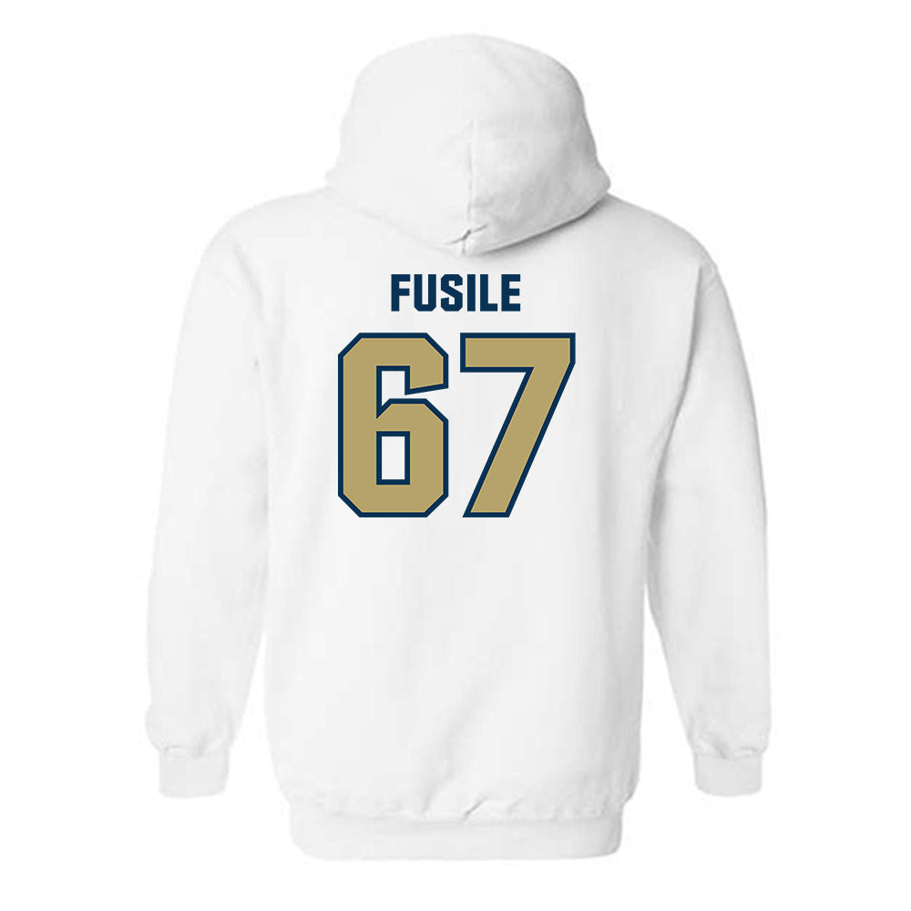 Georgia Tech - NCAA Football : Joe Fusile - Classic Shersey Hooded Sweatshirt-1