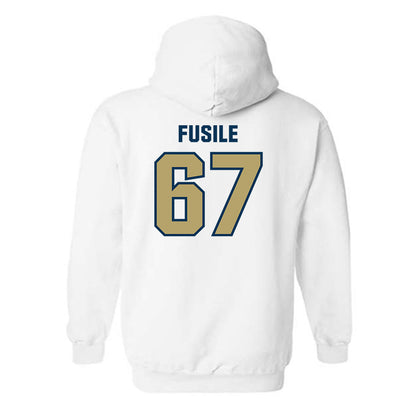 Georgia Tech - NCAA Football : Joe Fusile - Classic Shersey Hooded Sweatshirt-1