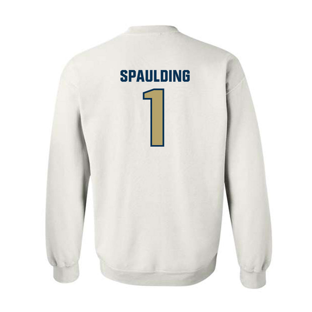 Georgia Tech - NCAA Football : Cayman Spaulding - Classic Shersey Crewneck Sweatshirt-1