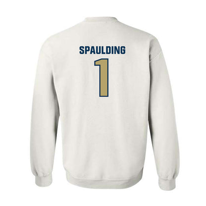 Georgia Tech - NCAA Football : Cayman Spaulding - Classic Shersey Crewneck Sweatshirt-1