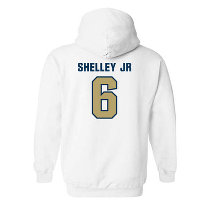 Georgia Tech - NCAA Football : Rodney Shelley Jr - Classic Shersey Hooded Sweatshirt-1