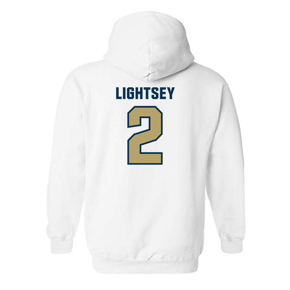 Georgia Tech - NCAA Football : Ej Lightsey - Classic Shersey Hooded Sweatshirt-1