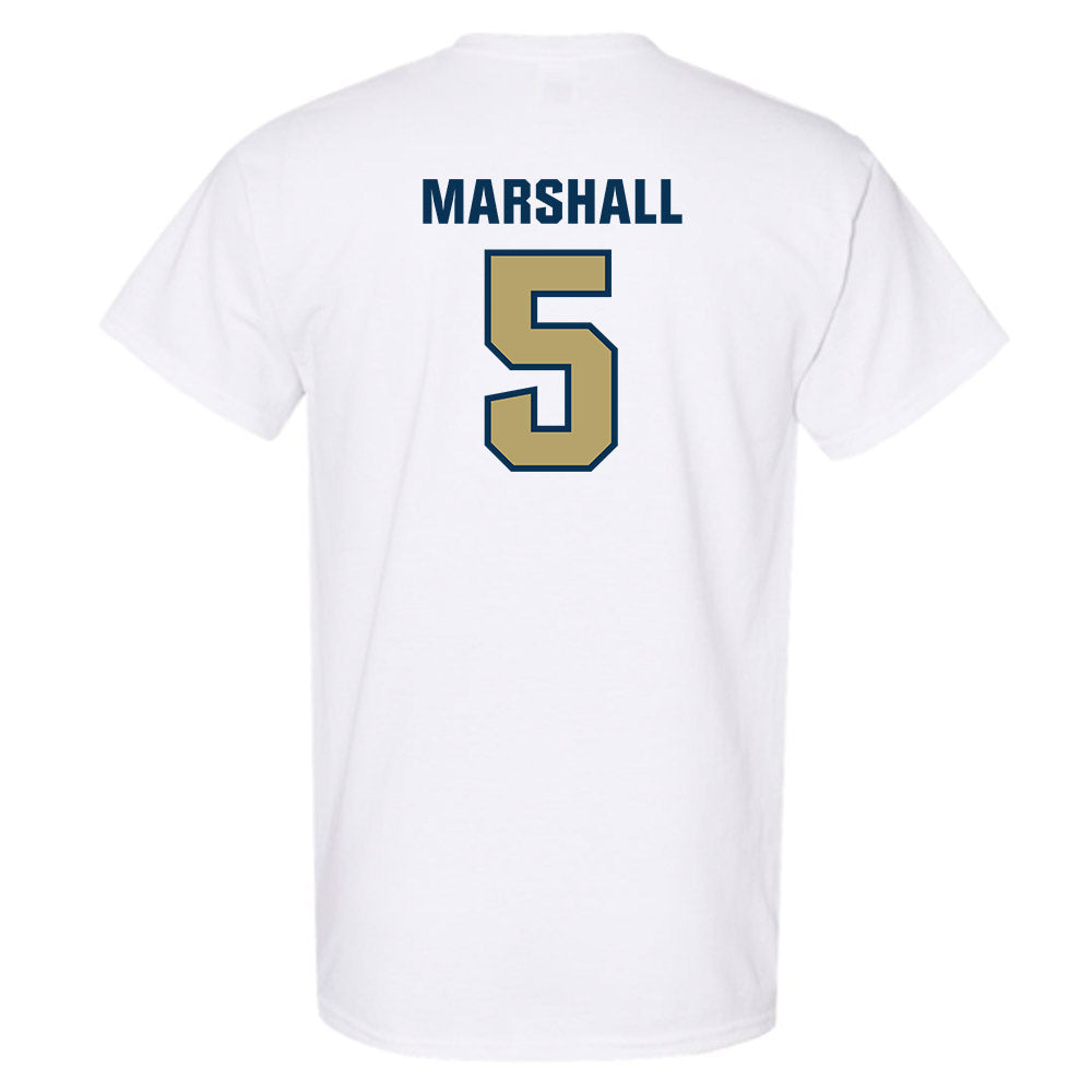 Georgia Tech - NCAA Men's Basketball : Peyton Marshall - Classic Shersey T-Shirt-1