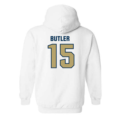 Georgia Tech - NCAA Football : Tah'J Butler - Classic Shersey Hooded Sweatshirt-1