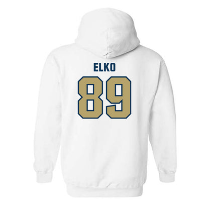 Georgia Tech - NCAA Football : Chris Elko - Classic Shersey Hooded Sweatshirt-1