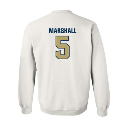 Georgia Tech - NCAA Men's Basketball : Peyton Marshall - Classic Shersey Crewneck Sweatshirt-1
