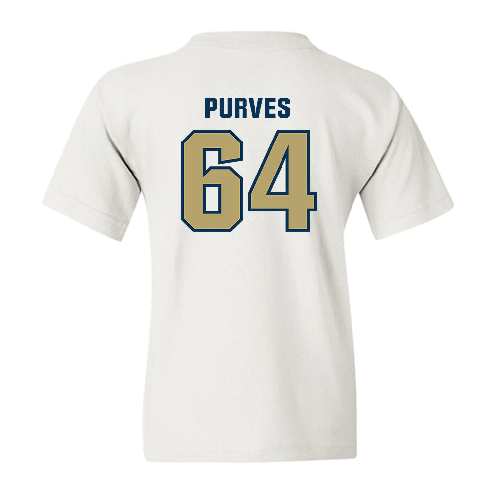 Georgia Tech - NCAA Football : Ryan Purves - Classic Shersey Youth T-Shirt-1